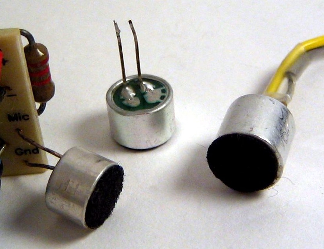 Electret condenser microphone capsules reference